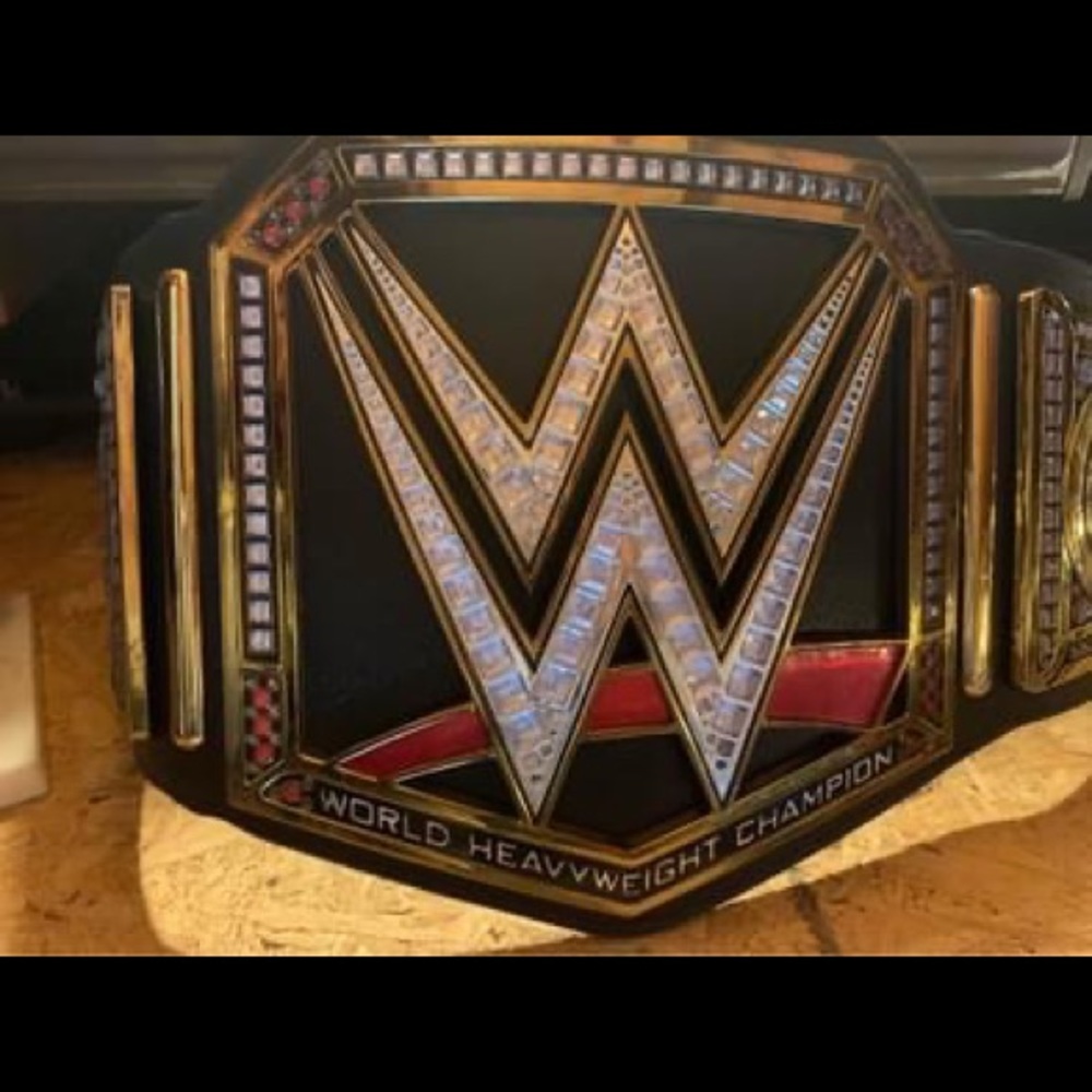 WWE Championship Autographed